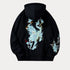 Dragon Embroidery Hoodies in black with stylish dragon design, perfect for street fashion.